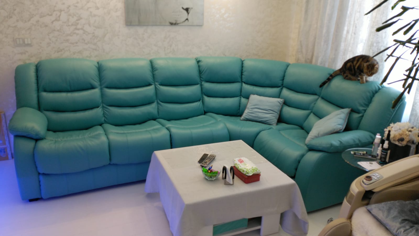 Перетяжка дивана на дому. Новохоперск