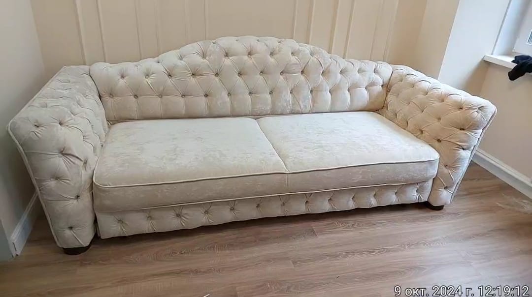 Замена обивки дивана на дому. Новохоперск