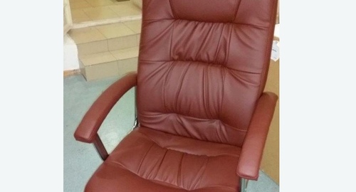 Обтяжка офисного кресла. Новохоперск